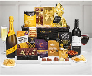 Easter Hemsley Hamper With Sparkling Prosecco & Red Wine